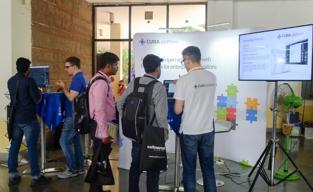 Платформа CUBA (сейчас Jmix) была представлена на GIDS 2017 в Индии