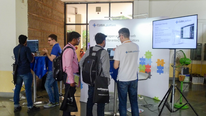 Платформа CUBA (сейчас Jmix) была представлена на GIDS 2017 в Индии